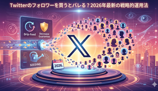 Twitterのフォロワーを買うとバレる？2026年最新の戦略的運用法