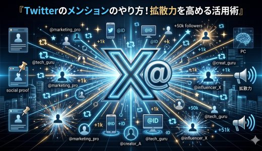 Twitterのメンションのやり方！拡散力を高める活用術